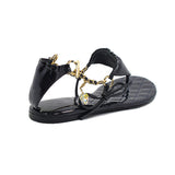 CICI ATHENA BIKINI SANDAL - BLACK - Luxtrada