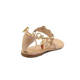 CICI ATHENA BIKINI SANDAL - NUDE - Luxtrada