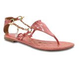 CICI ATHENA BIKINI SANDAL - CORAL - Luxtrada