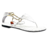 CICI ATHENA BIKINI SANDAL - ANGEL WHITE - Luxtrada