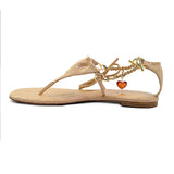 CICI ATHENA BIKINI SANDAL - NUDE - Luxtrada