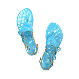 CICI ATHENA BIKINI SANDAL - TURQUOISE - Luxtrada