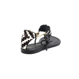 CICI BELLO BIKINI SANDAL - BLACK/WHITE - Luxtrada