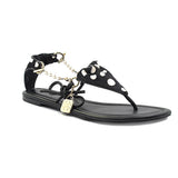 CICI BELLO BIKINI SANDAL - BLACK POLKA DOTS - Luxtrada