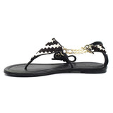 CICI BELLO BIKINI SANDAL - BLACK/WHITE - Luxtrada