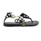 CICI BELLO BIKINI SANDAL - BLACK POLKA DOTS - Luxtrada