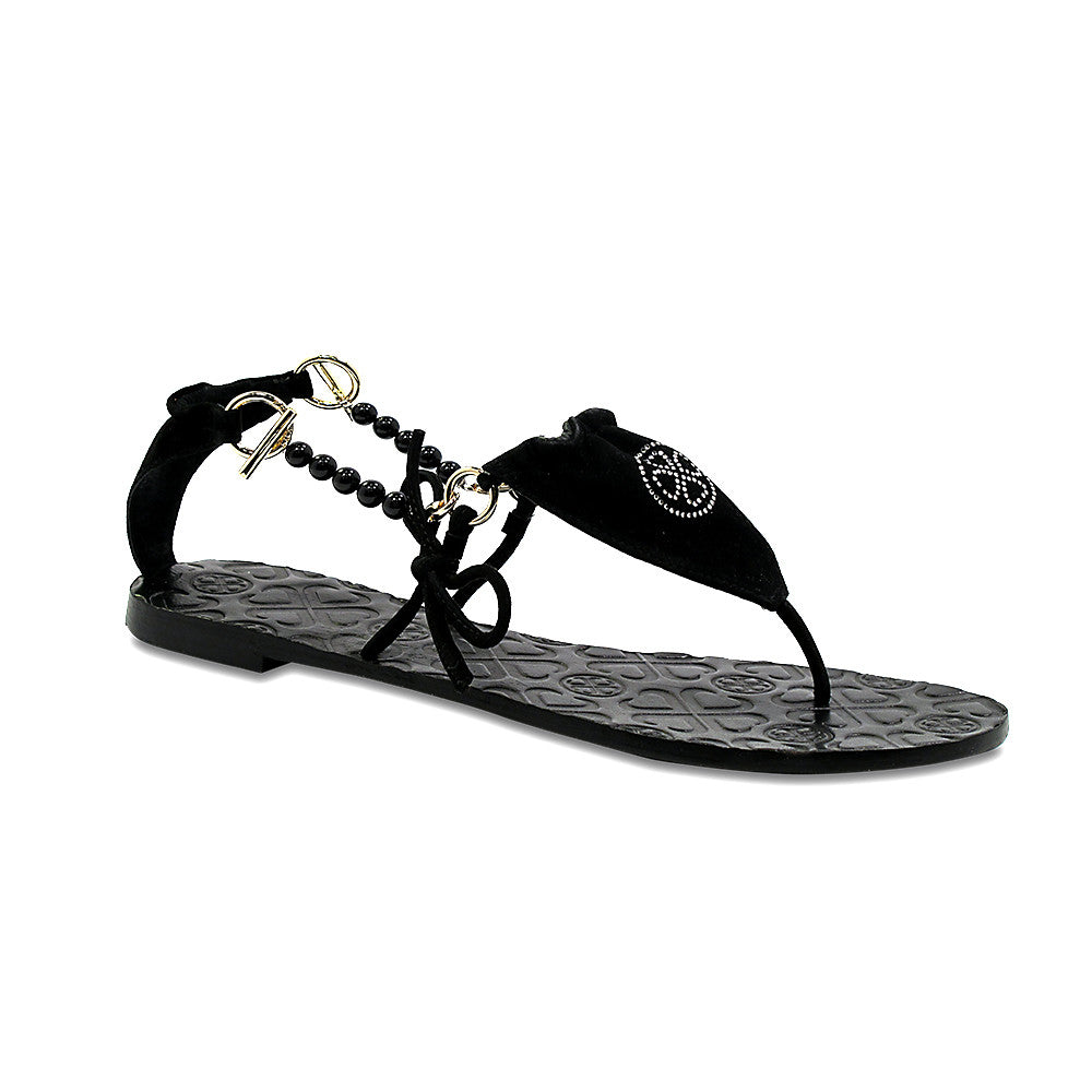 CICI COSMO BIKINI SANDAL - BLACK - Luxtrada