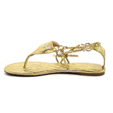 CICI HERA BIKINI SANDAL - GOLD - Luxtrada