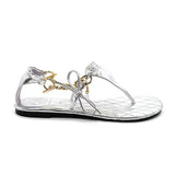CICI HERA BIKINI SANDAL - SILVER - Luxtrada