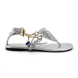CICI THEIA BIKINI SANDAL - SILVER - Luxtrada