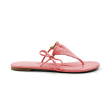 PURE DIAMOND BIKINI THONG - CORAL - Luxtrada