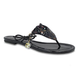 SICILY PEBBLE BIKINI THONG - AMETHYST - Luxtrada