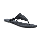PURE DENIM BIKINI THONG - ONYX BLACK - Luxtrada