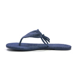 PURE DENIM BIKINI THONG - BLUE JEAN - Luxtrada