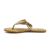 PURE DENIM BIKINI THONG - KHAKI - Luxtrada
