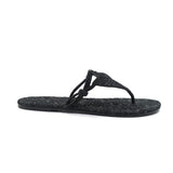 PURE DENIM BIKINI THONG - ONYX BLACK - Luxtrada