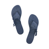 PURE DENIM BIKINI THONG - BLUE JEAN - Luxtrada