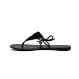 SICILY GALAXY BIKINI THONG - BLACK - Luxtrada