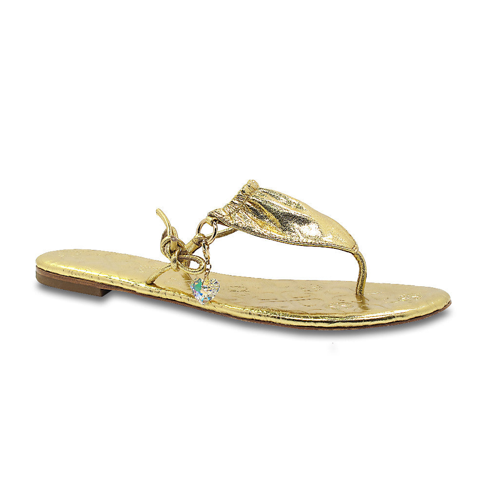 SICILY GLORY BIKINI THONG - GOLD - Luxtrada