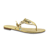 SICILY GLORY BIKINI THONG - GOLD - Luxtrada