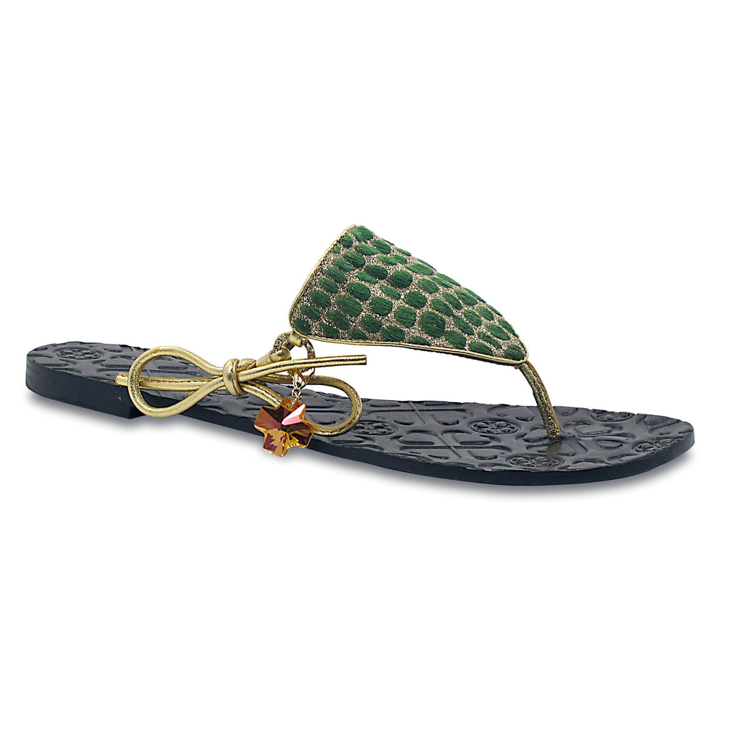 SICILY VICTORIAN BIKINI THONG - JADE - Luxtrada
