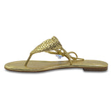 SICILY REIGN BIKINI THONG - GOLD - Luxtrada