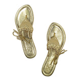 SICILY REIGN BIKINI THONG - GOLD - Luxtrada