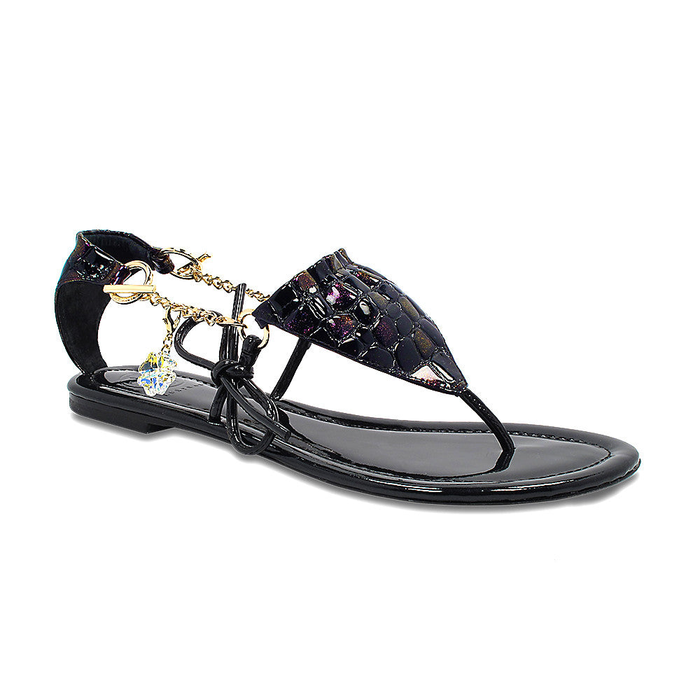 LUXTRADA CICI PARADISE BIKINI SANDAL - AMETHYST – Luxtrada