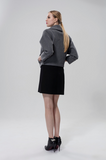 Wool Jacket With Horse Button - Luxtrada